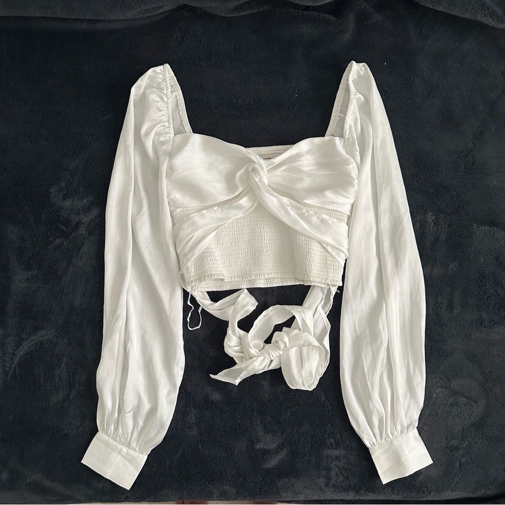 Urban Outfitters Ivory stain top